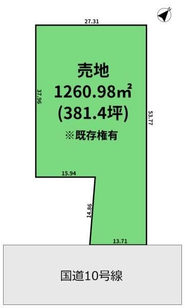 1,260 sqm Land for Sale in Sadowara, Miyazaki City - Thumbnail 3