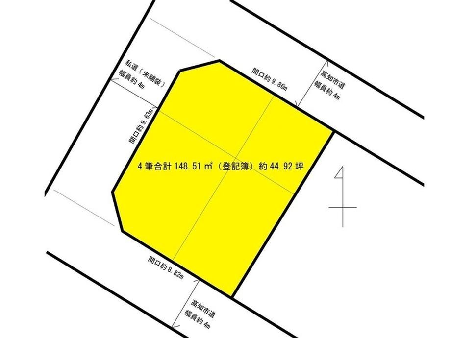 Land for Sale in Takashima-cho, Kochi City - 148.51 sqm - Thumbnail 3