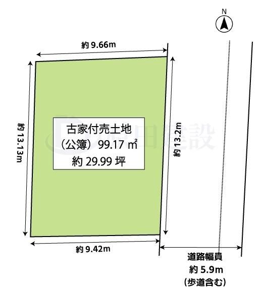 99.17m2 Building Plot for Sale in Yamatokoriyama, Nara - Thumbnail 4