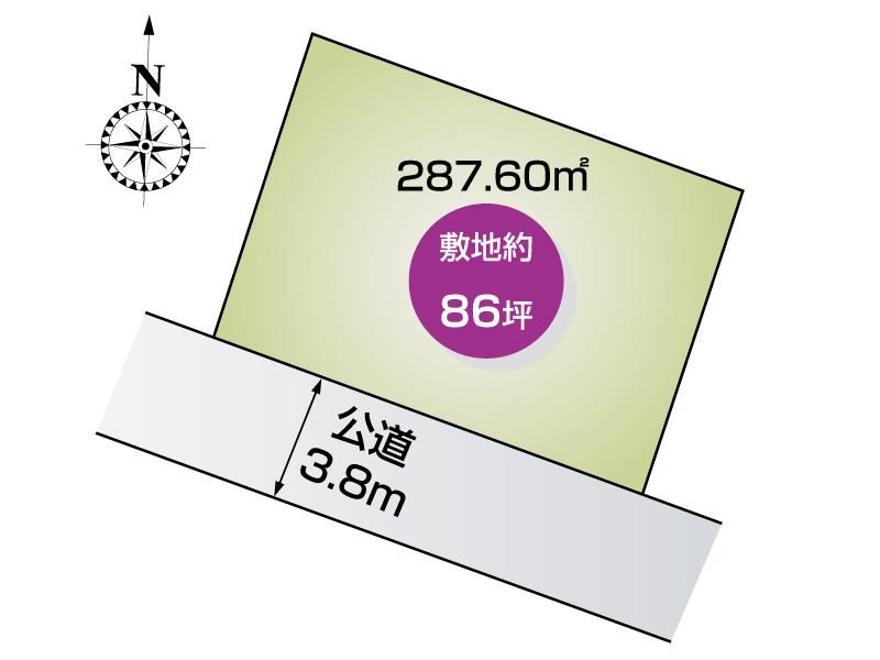 Land for Sale in Kumagaya, Saitama - 287.6 sqm Plot - Thumbnail 2