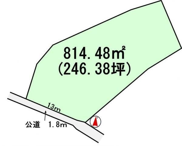Land for Sale in Akashi, Tsukuba City, Ibaraki - 814 m² - Thumbnail 3