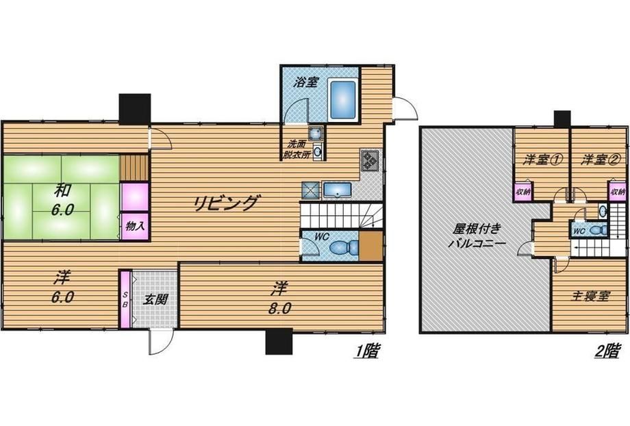 6LDK House for Sale in Naha, Okinawa - 119m² on 245m² Land - Thumbnail 2