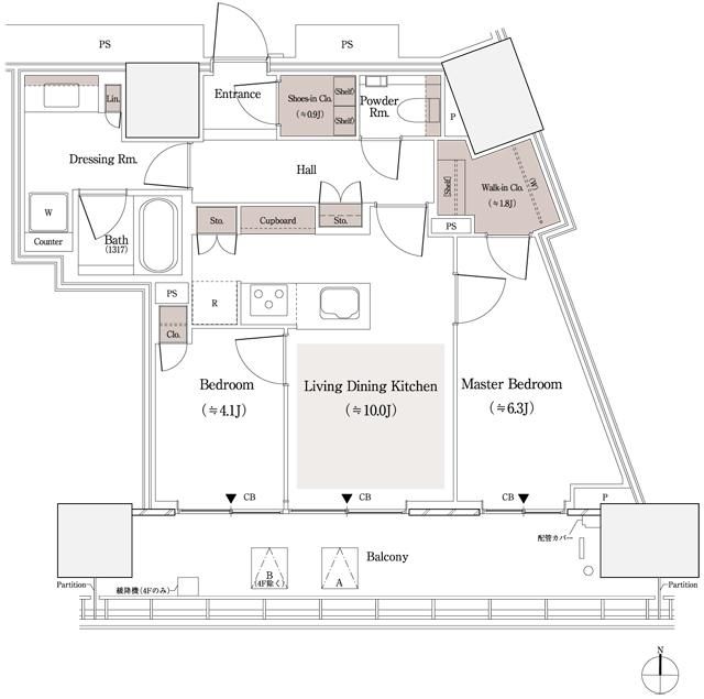 Park Tower Shinagawa Tennozu - New 2LDK Apartment in Shinagawa - Thumbnail 3