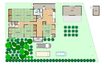 Traditional Japanese House in Yoshinogawa City, Tokushima — Floorplan, Yoshinogawa, Tokushima