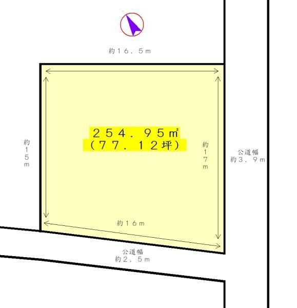 Land for Sale in Sahabama-cho, Chuo Ward, Hamamatsu City - 254.95 sqm - Thumbnail 3