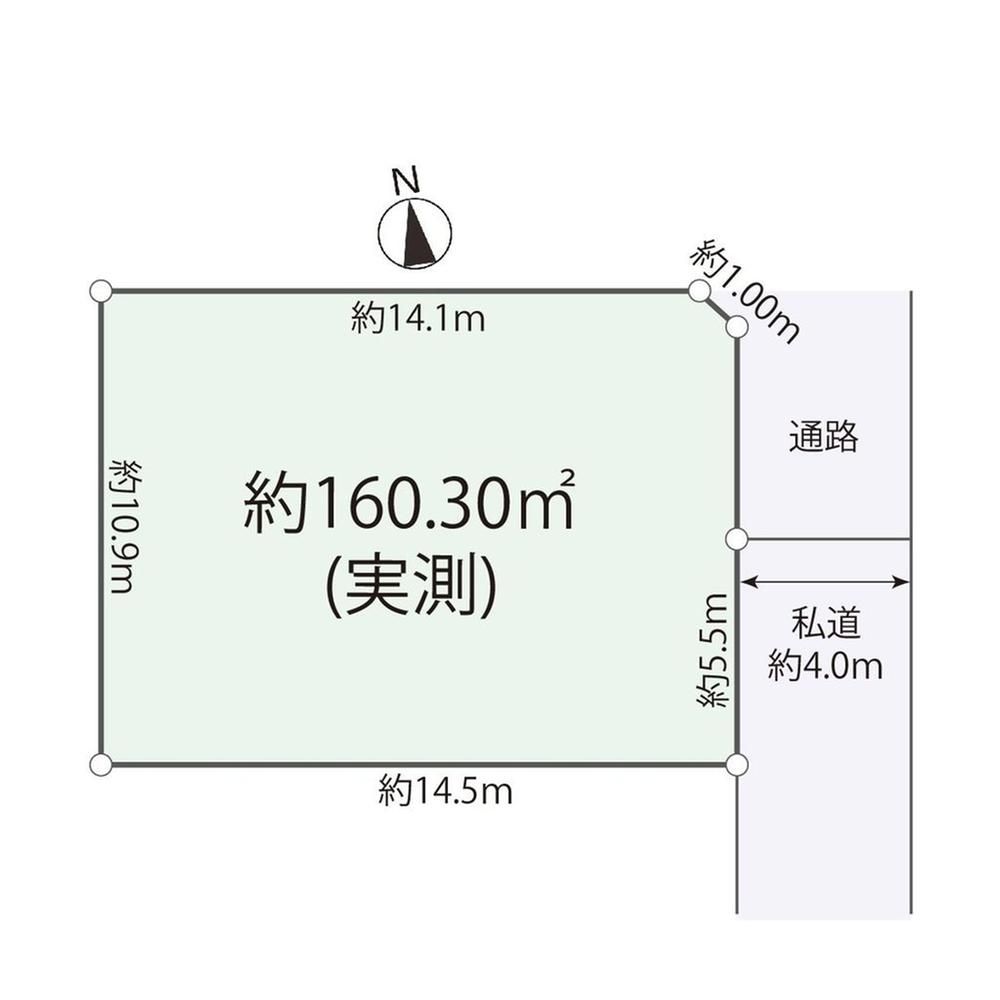 160.3m2 Building-Condition-Free Land in Setagaya, Tokyo - Thumbnail 2