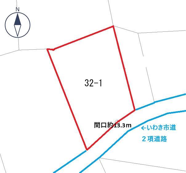 285m2 Land for Sale in Iwaki City, Fukushima - 3.8 Million Yen - Thumbnail 3