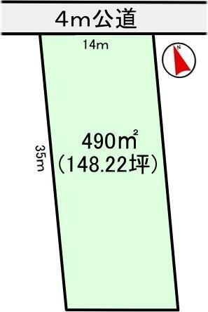 Land for Sale in Takamihara 3, Tsukuba City - 490 sqm - Thumbnail 4