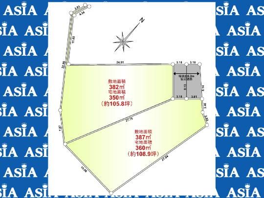 117 Tsubo Land Plot for Sale in Kawagoe, Saitama - Image 1
