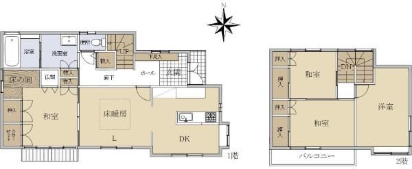 4LDK Detached House in Koganei, Tokyo for Sale - Thumbnail 4