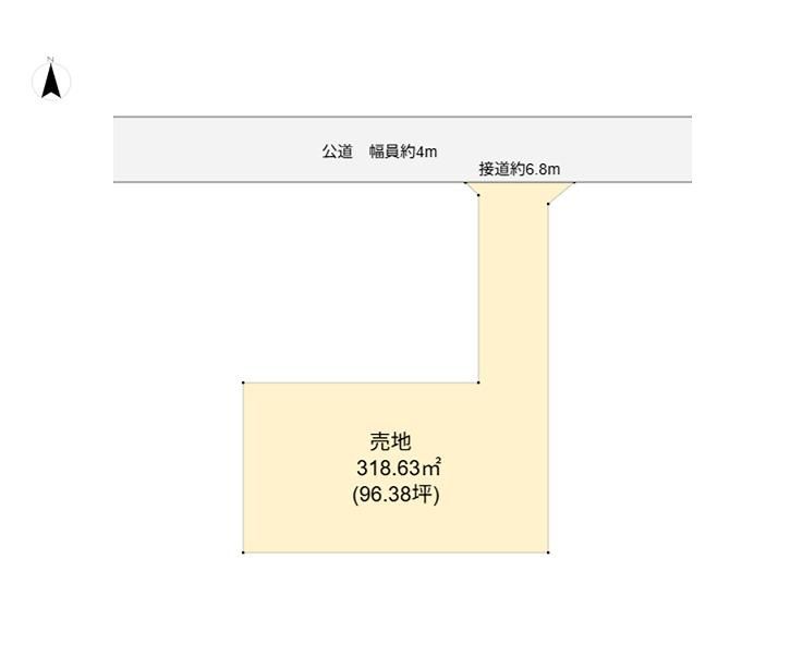 Land for Sale in Miyazaki City – 318.63 sqm Building Plot - Image 1