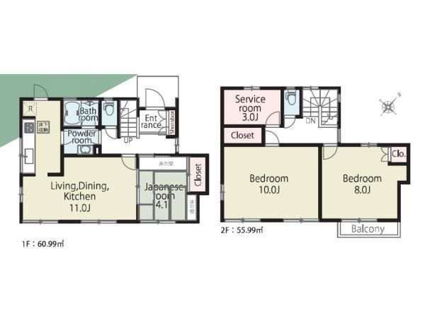 Renovated 3LDK+S House in Yotsukaido, Chiba - Thumbnail 3
