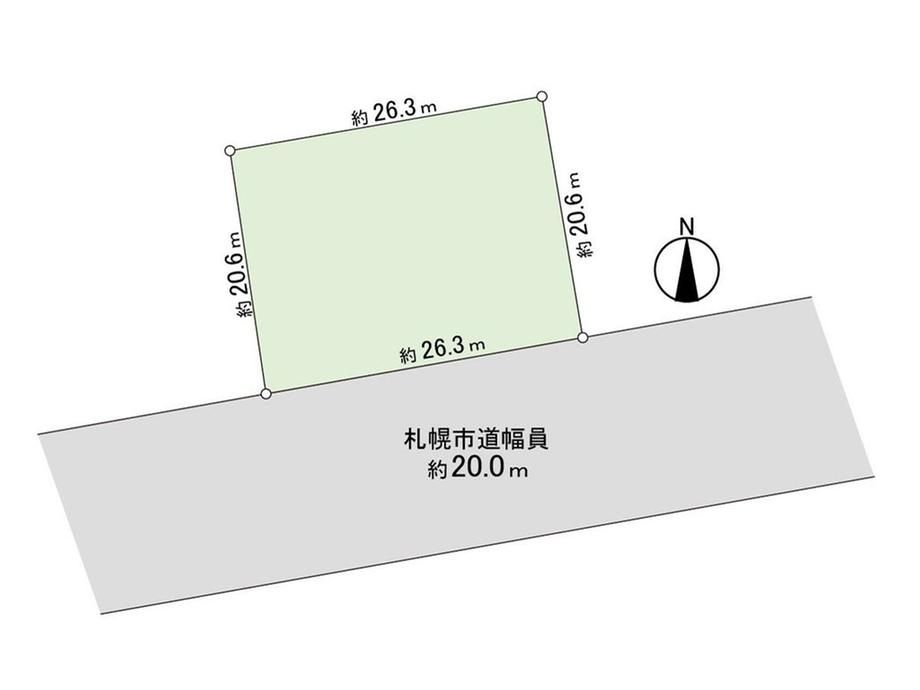 545 sqm Land for Sale in Higashi-ku, Sapporo - Thumbnail 4