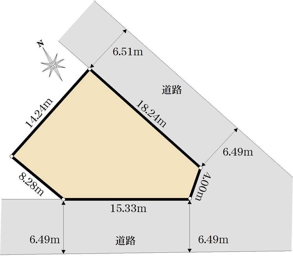 Land for Sale in Asahi Ward, Yokohama - 215.28 sqm Corner Lot - Thumbnail 4