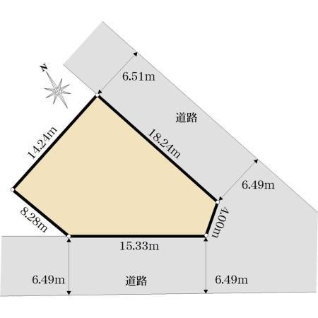 Land for Sale in Asahi Ward, Yokohama - 215.28 sqm Corner Lot - Thumbnail 3