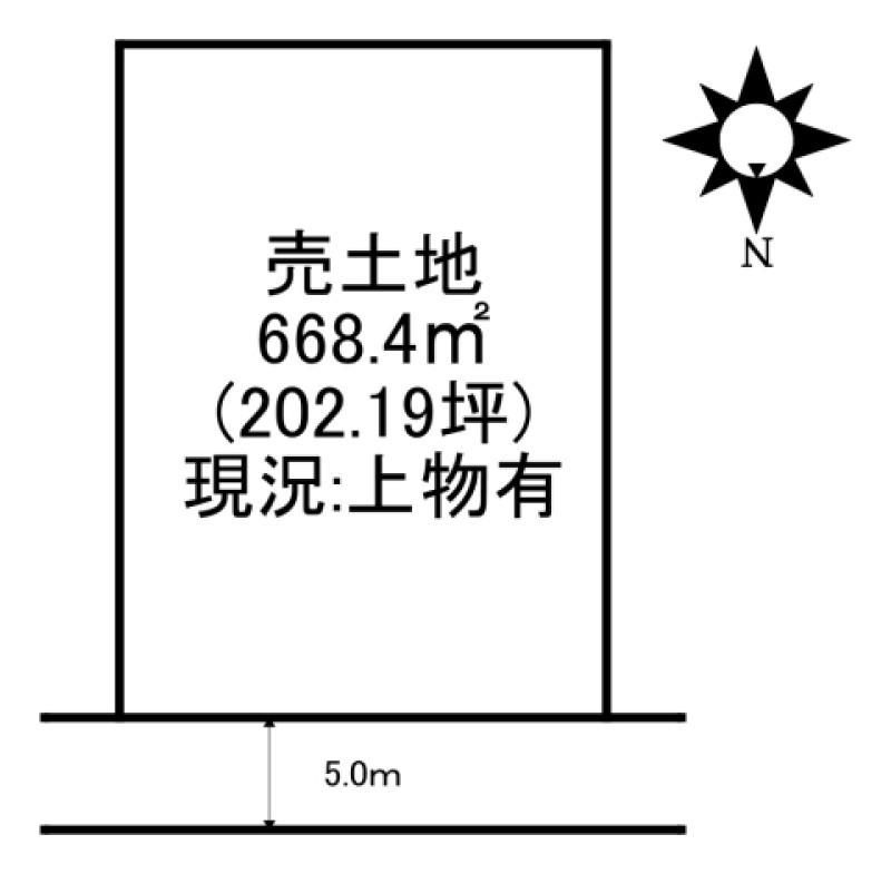 202.19 Tsubo Land for Sale in Naruto, Tokushima - No Building Conditions - Thumbnail 3