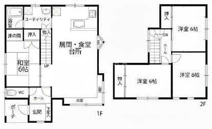 4LDK Renovated House in Kita Ward, Sapporo for Sale - Thumbnail 2