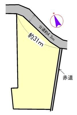 920 sqm Land for Sale in Geino-cho, Tsu City, Mie - Thumbnail 3