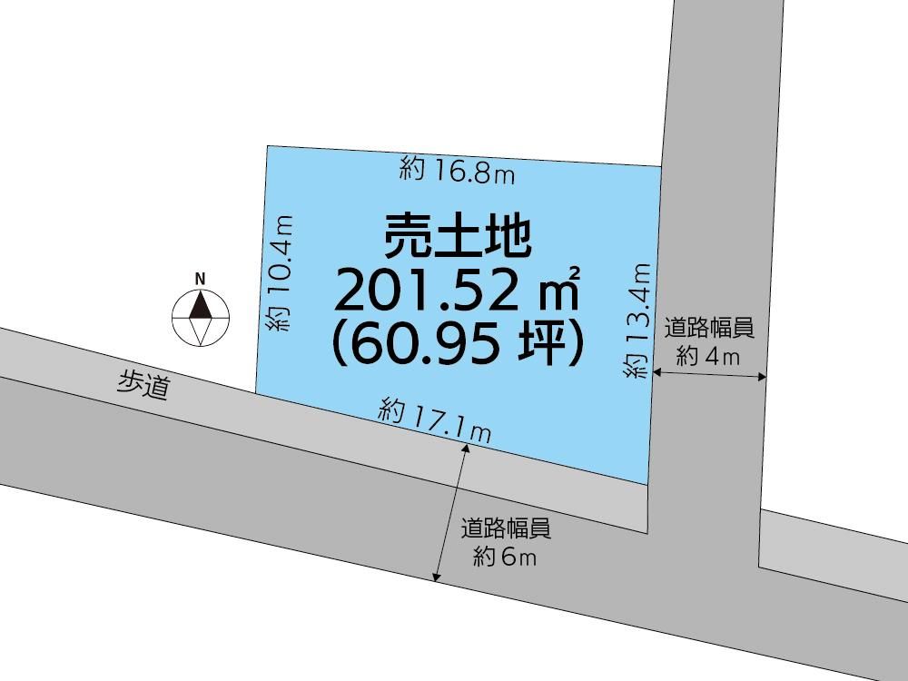 60 Tsubo Building Lot in Kaminogi, Matsue, Shimane - Thumbnail 4