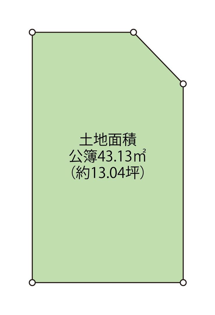 Land for Sale in Yawata, Osaka – 43m2 Corner Plot - Thumbnail 3