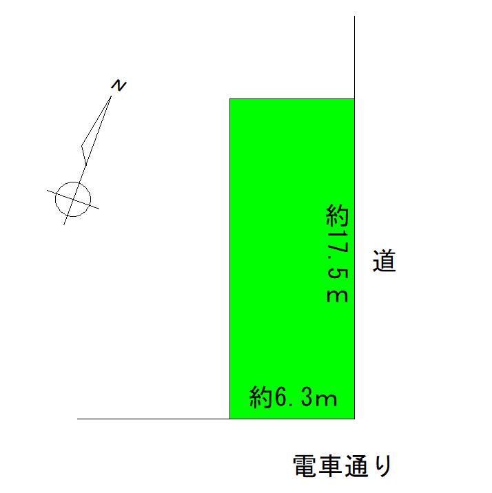 Land for Sale in Takasu Shinko, Kochi City - 112.15m2 - Thumbnail 3