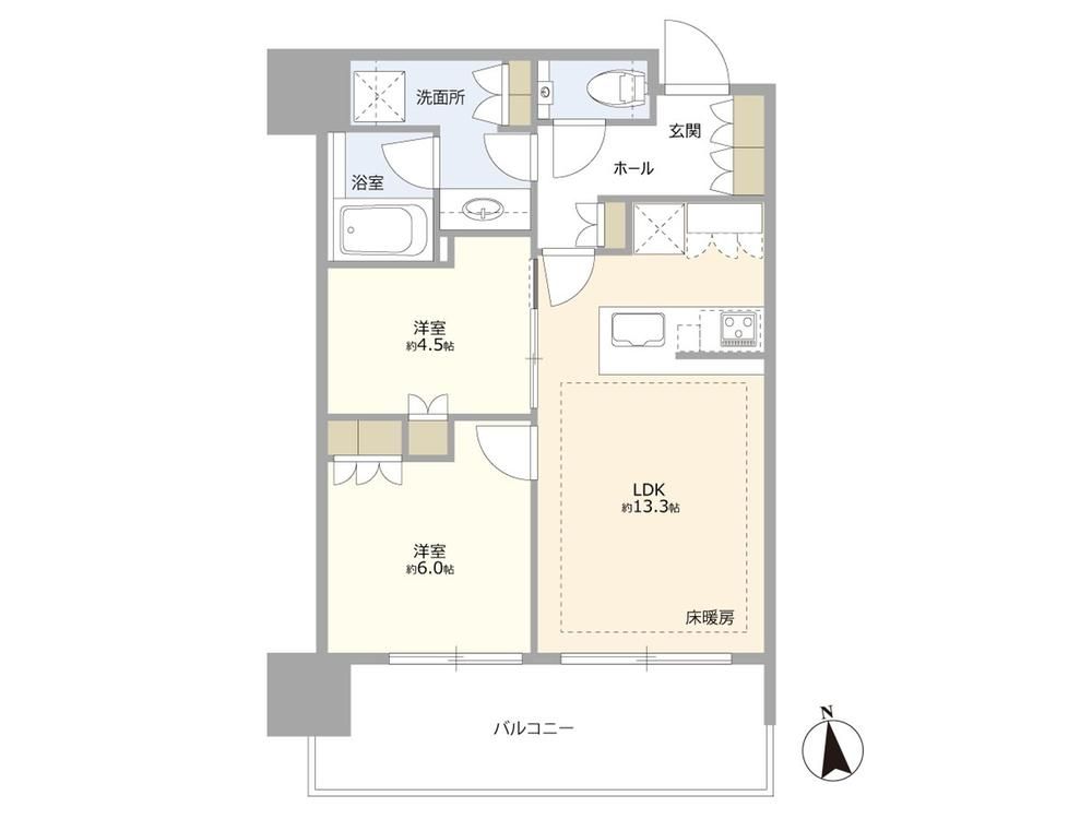 2LDK Apartment for Sale in Minato, Tokyo - Livio Tower Shinagawa - Thumbnail 4