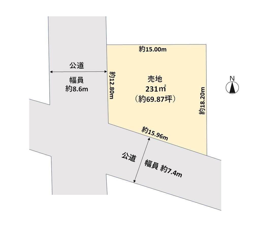 Land for Sale in Mobara City, Chiba - 231 sqm Corner Lot - Thumbnail 4