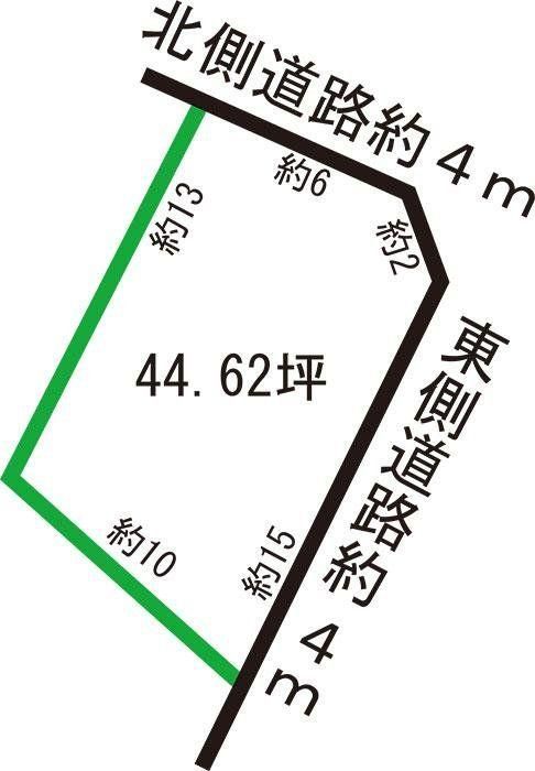 147.51 m2 Land for Sale in Kita-Yotsuicho, Fukui City - Thumbnail 4