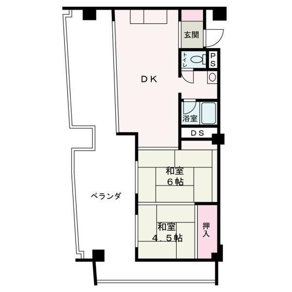 2DK Apartment for Sale in Wakayama City, Wakayama Prefecture - Thumbnail 2