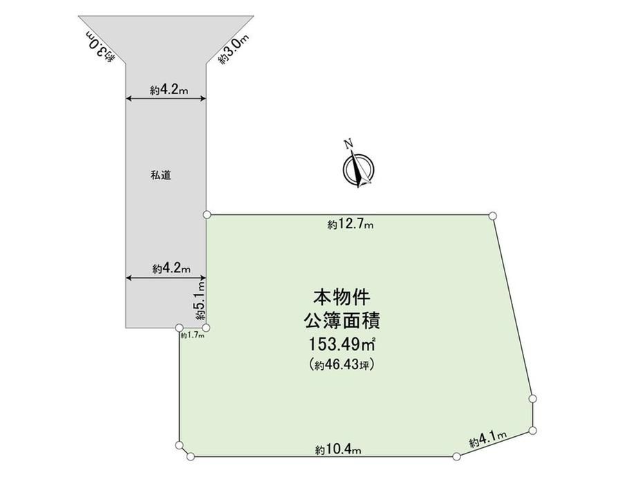 153.49m2 Land for Sale in Higashi-Hashimoto, Sagamihara - Thumbnail 2
