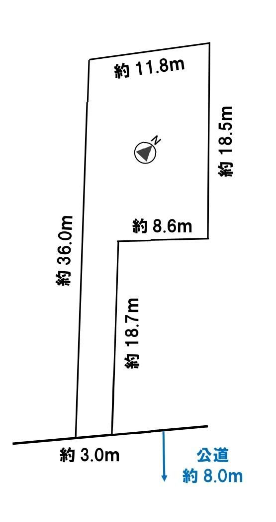 263m2 Building Land for Sale in Teine, Sapporo - Thumbnail 2