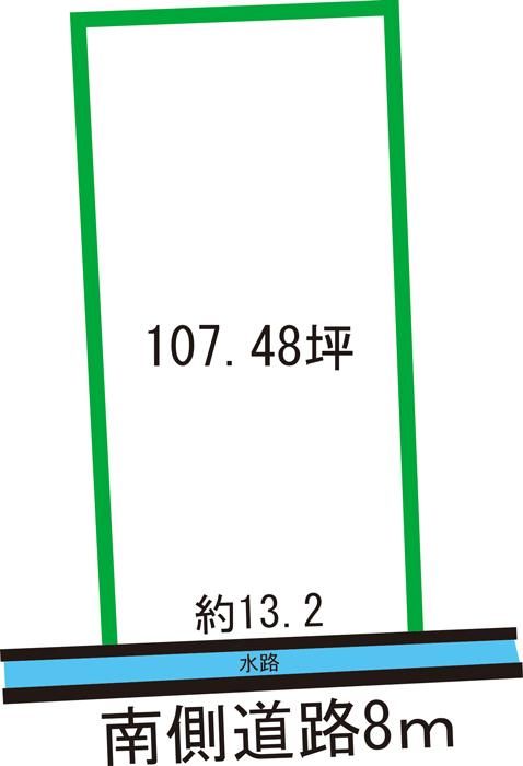 355 sqm South-Facing Land for Sale in Fukui City, Near Hanando Station - Thumbnail 2