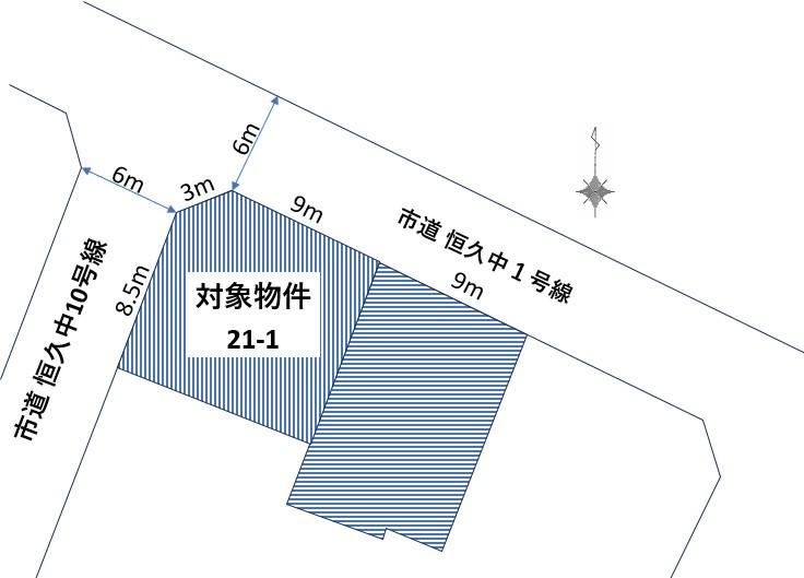 Land for Sale in Miyazaki City - 117.21 sqm Corner Plot - Thumbnail 3