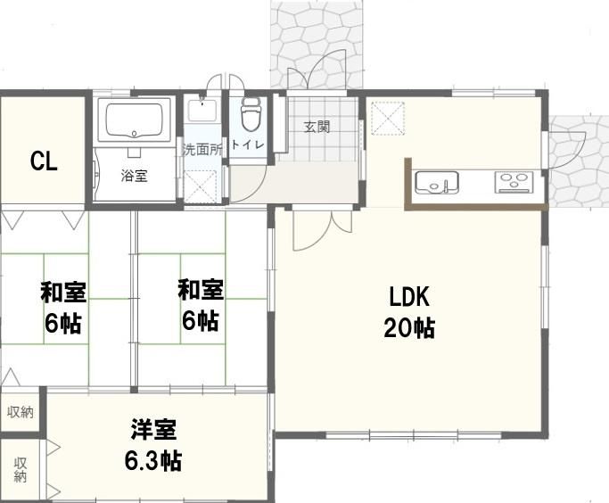 3LDK Detached House for Sale in Soma City, Fukushima - Thumbnail 2
