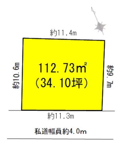 Land for Sale in Nikanchaya, Sendai - 112.73m², South-Facing - Thumbnail 2
