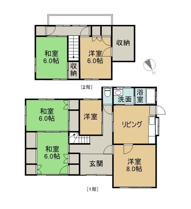 6LDK Detached House with Land for Sale in Tsuruga, Fukui - Thumbnail 4