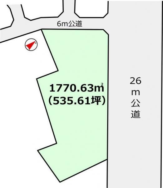 1770 sqm Development Land in Ami Town, Ibaraki - Thumbnail 3