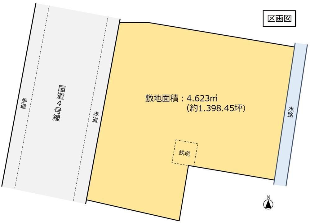 Large 4,623m2 Land for Sale in Koga, Ibaraki - Thumbnail 2