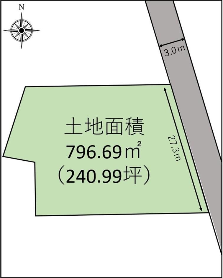 796.69m2 Land for Sale in Aizumisato, Fukushima - Thumbnail 3