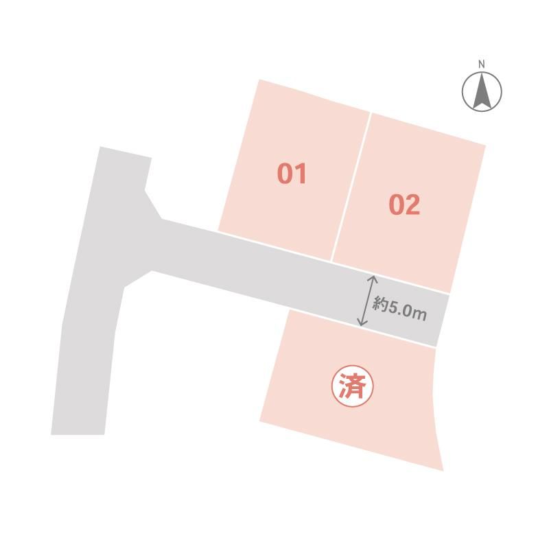 Land for Sale in Takamatsu's Ichi no Miya - Family Town Development