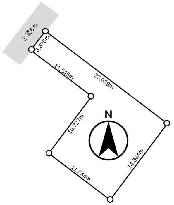 207m² Building Plot in Kita-ku, Sapporo near Shinkawa Station - Thumbnail 2