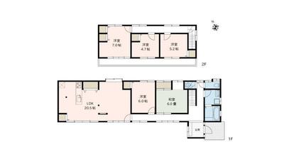 Renovated 5LDK House for Sale in Nakano, Nagano — Floorplan, Nakano, Nagano