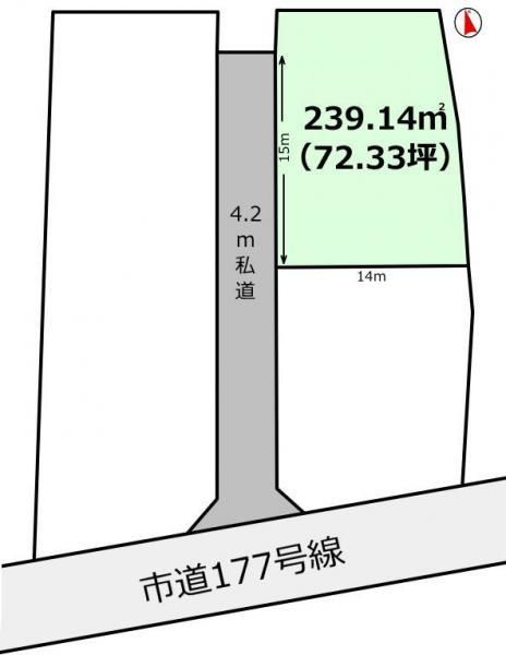 239 sqm Building Plot for Sale in Mito City, Ibaraki - Thumbnail 3