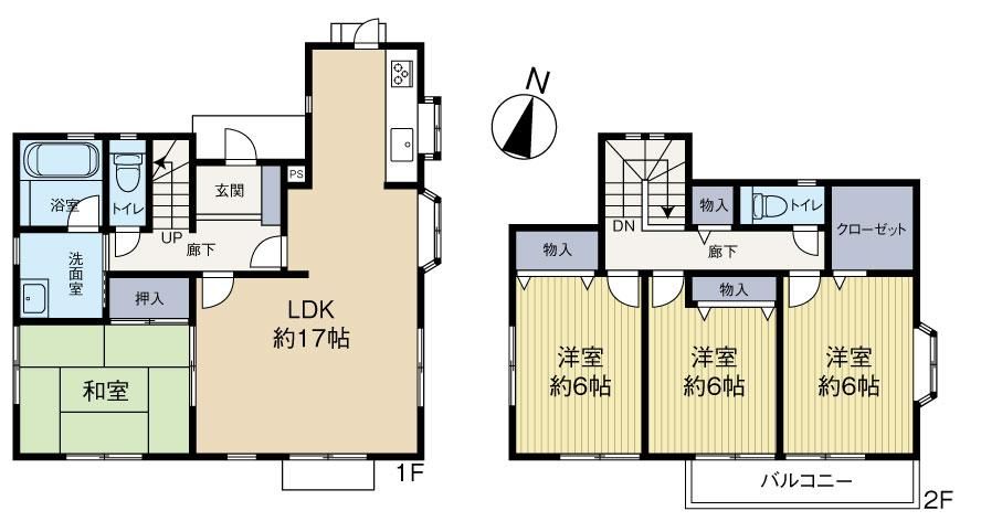 4LDK House for Sale in Iruma, Saitama with Large Garden - Thumbnail 4