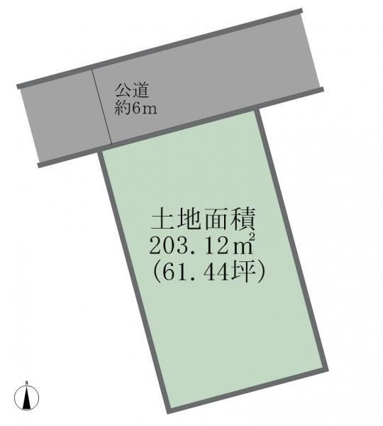 Land for Sale in Tomigaoka, Tomiya City, Miyagi - 203m2 - Thumbnail 3