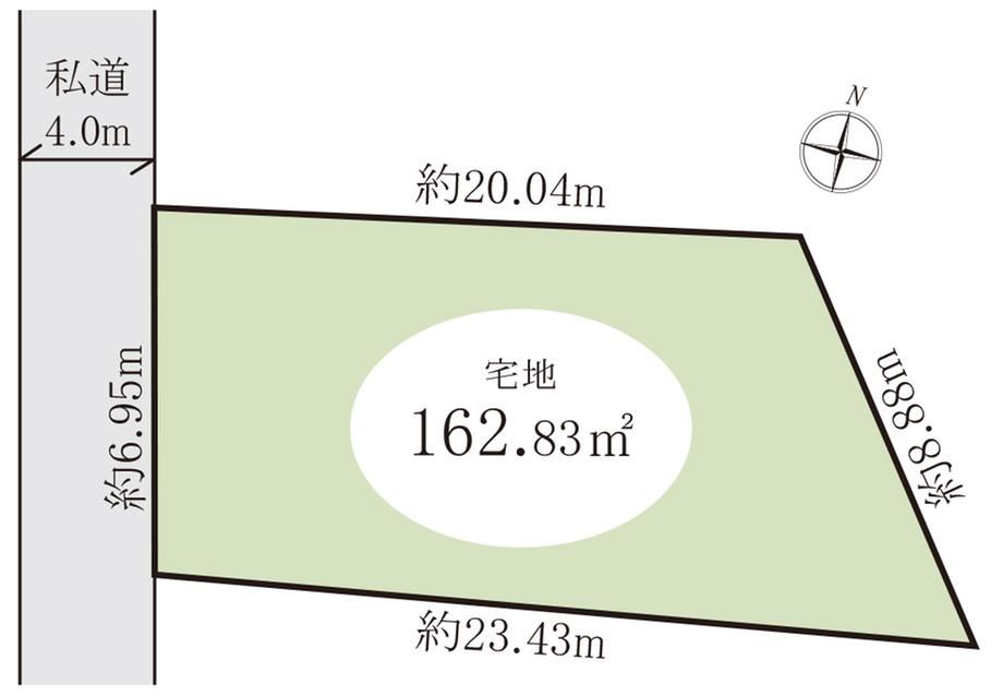 Land for Sale in Yakendai, Funabashi City - 162.83m2 - Thumbnail 2