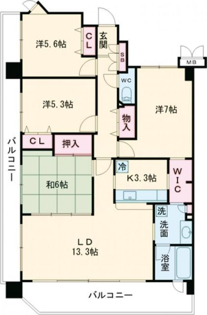 4LDK Apartment for Rent in Toyosaki, Tomigusuku, Okinawa - Thumbnail 4