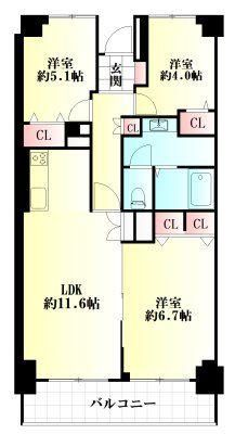 Renovated 3LDK Apartment in Sendai Aoba Ward 64.17m2 - Thumbnail 4