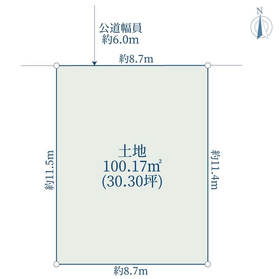 100.17m2 Land for Sale in Tsuzuki-ku, Yokohama near Center Kita Station - Thumbnail 2