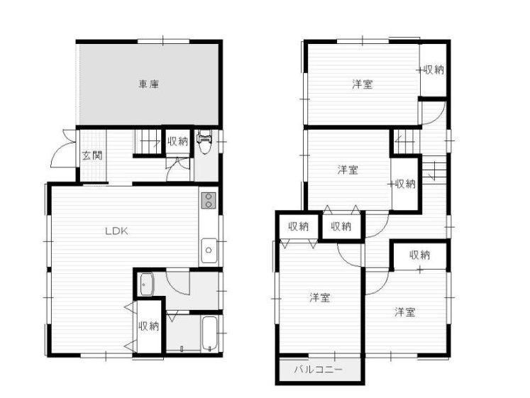 Used 3LDK House for Sale in Miyazaki City with Carport - Thumbnail 2